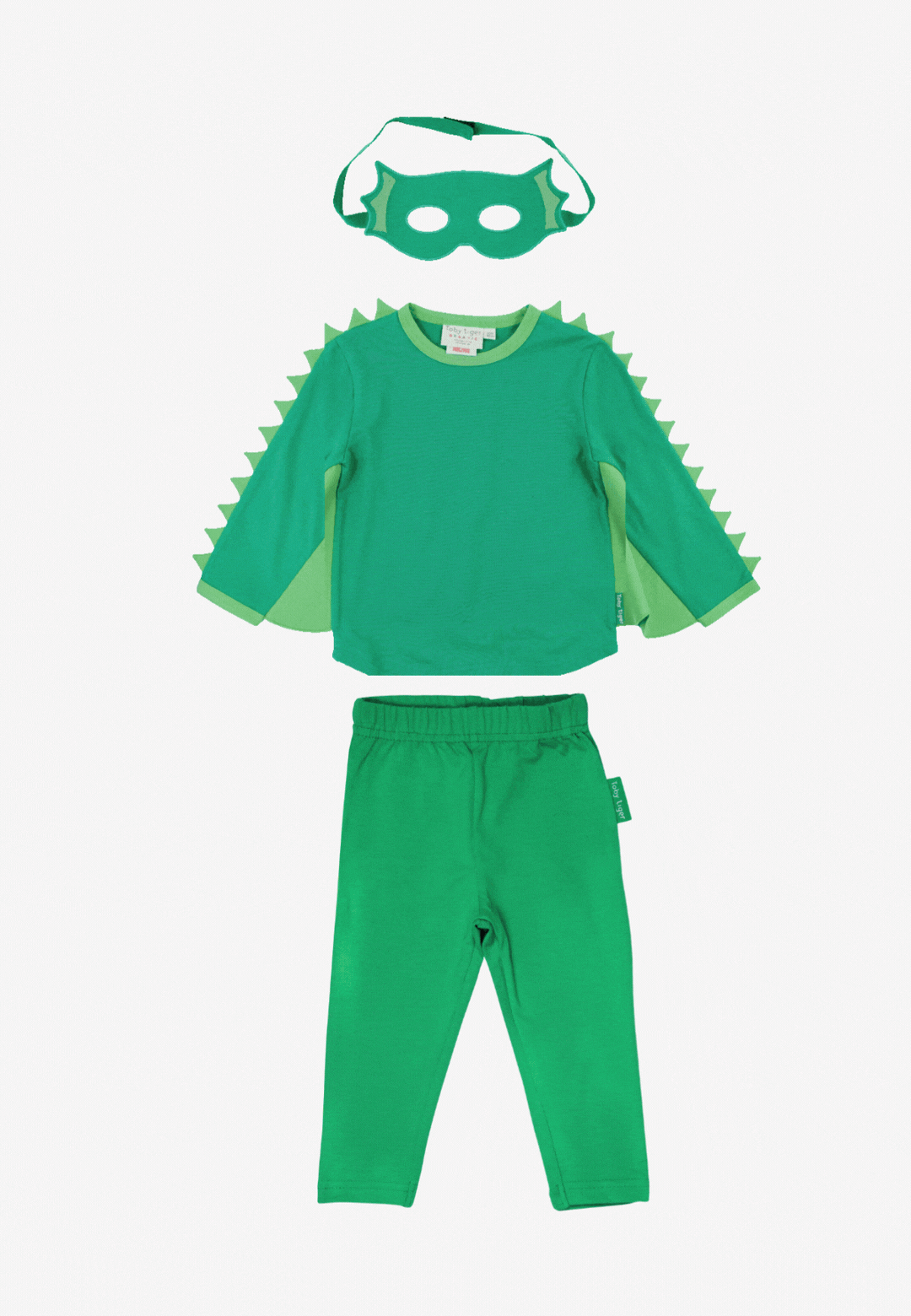 Bio-Baumwoll Kinder Verkleidungsset, Drache mit leggings