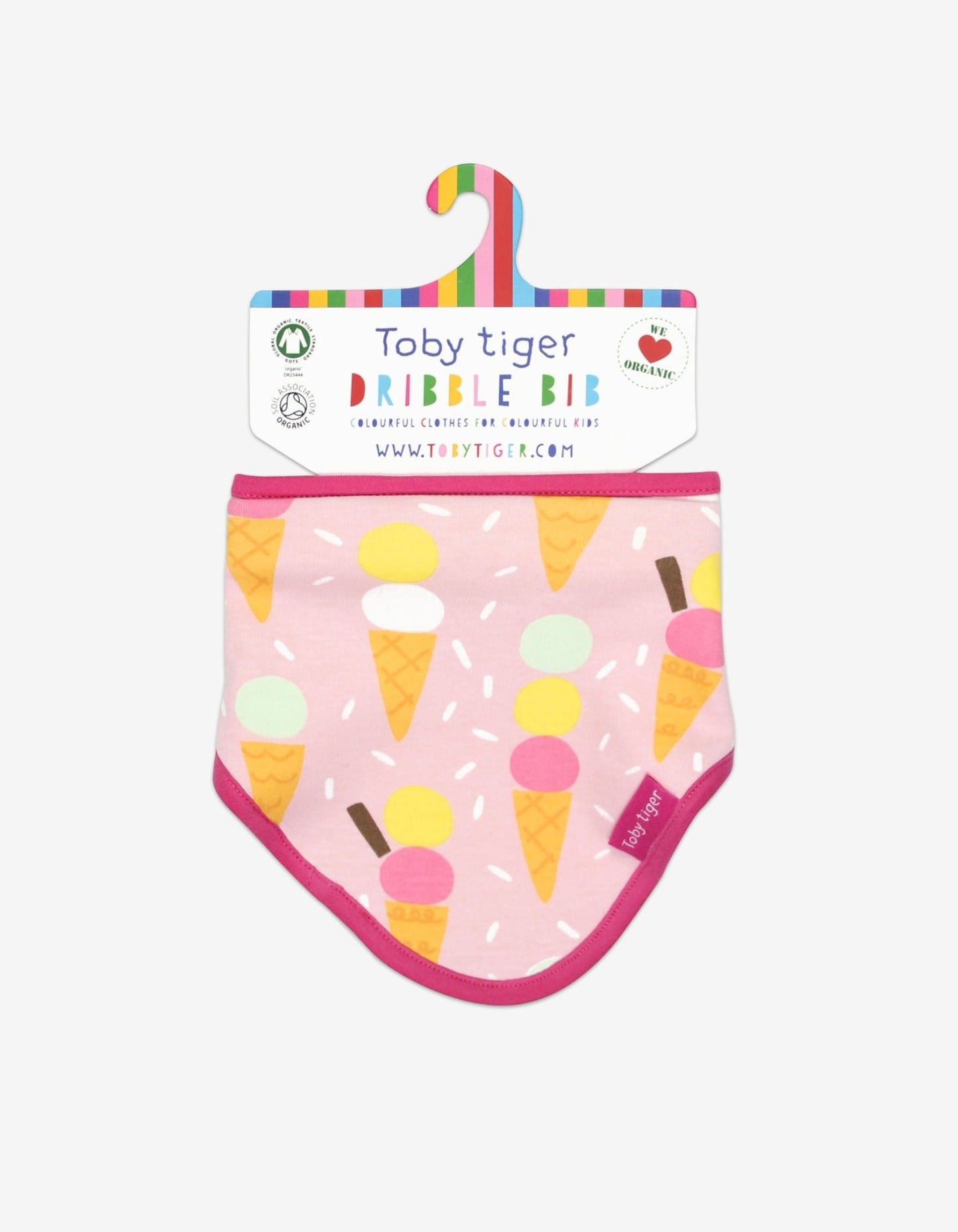 Bio Baby - Tuch mit Eiscreme Allover - Toby Tiger GmbH Retail