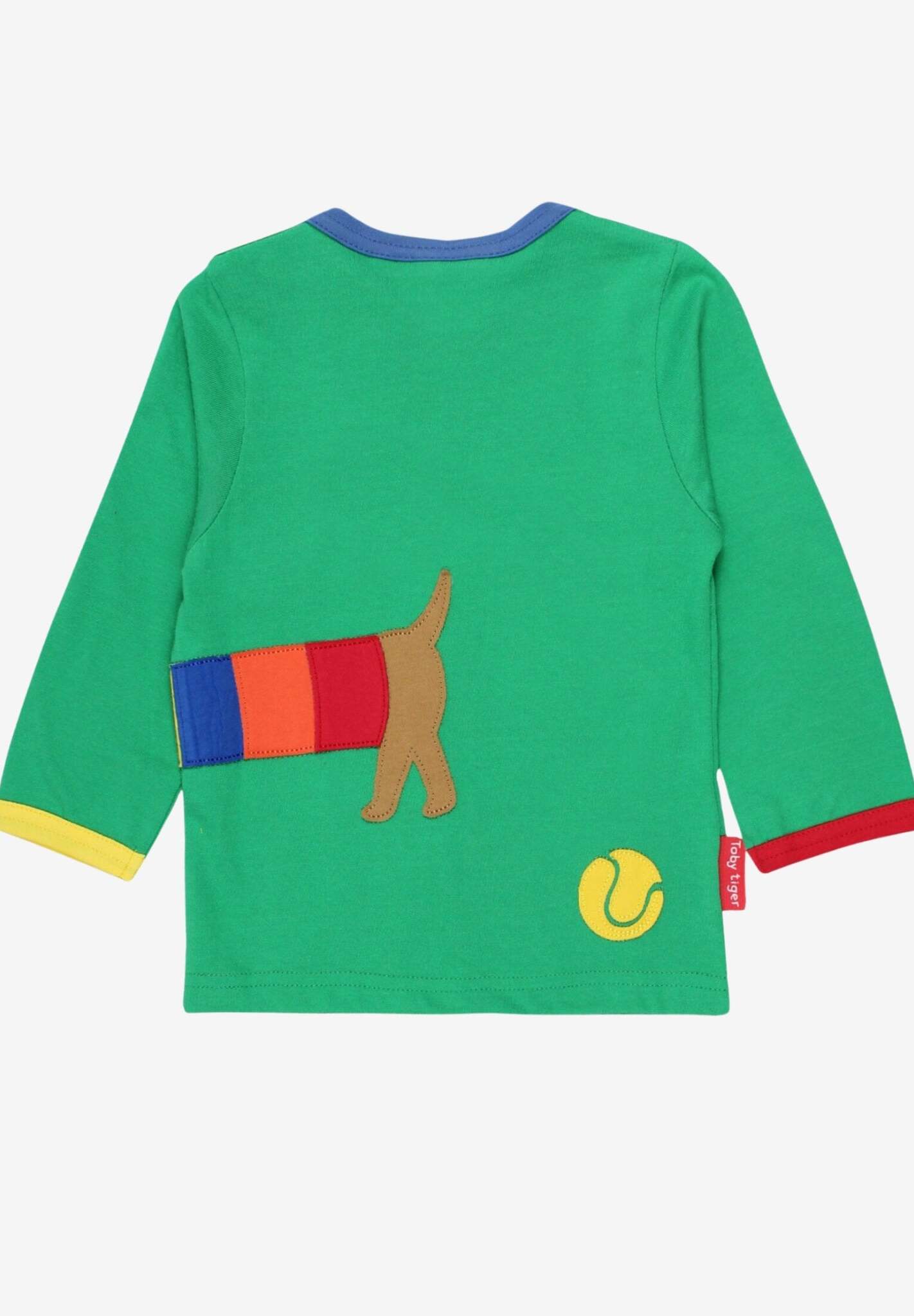 Langarmshirt mit Dachshund - Applikation - Toby Tiger GmbH