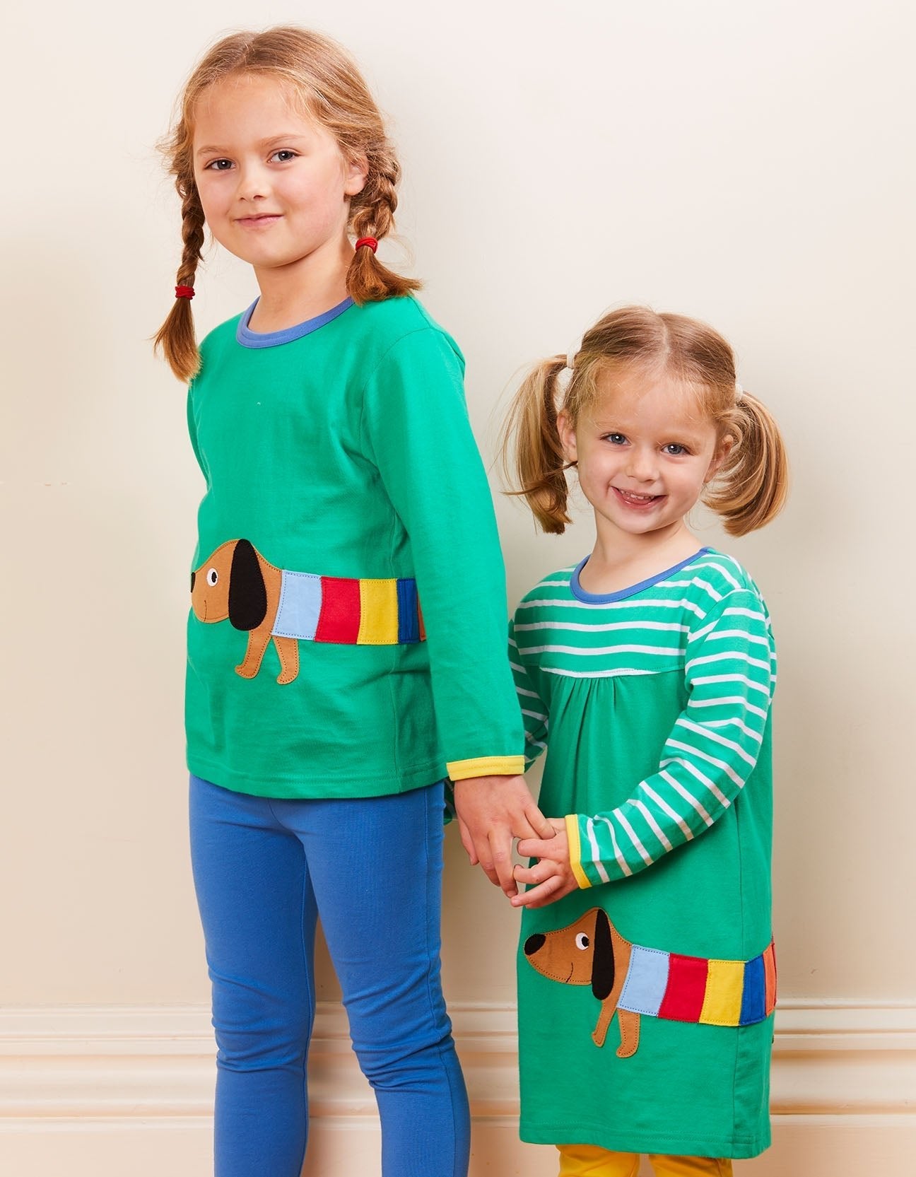 Langarmshirt mit Dackel - Applikation - Toby Tiger GmbH Retail