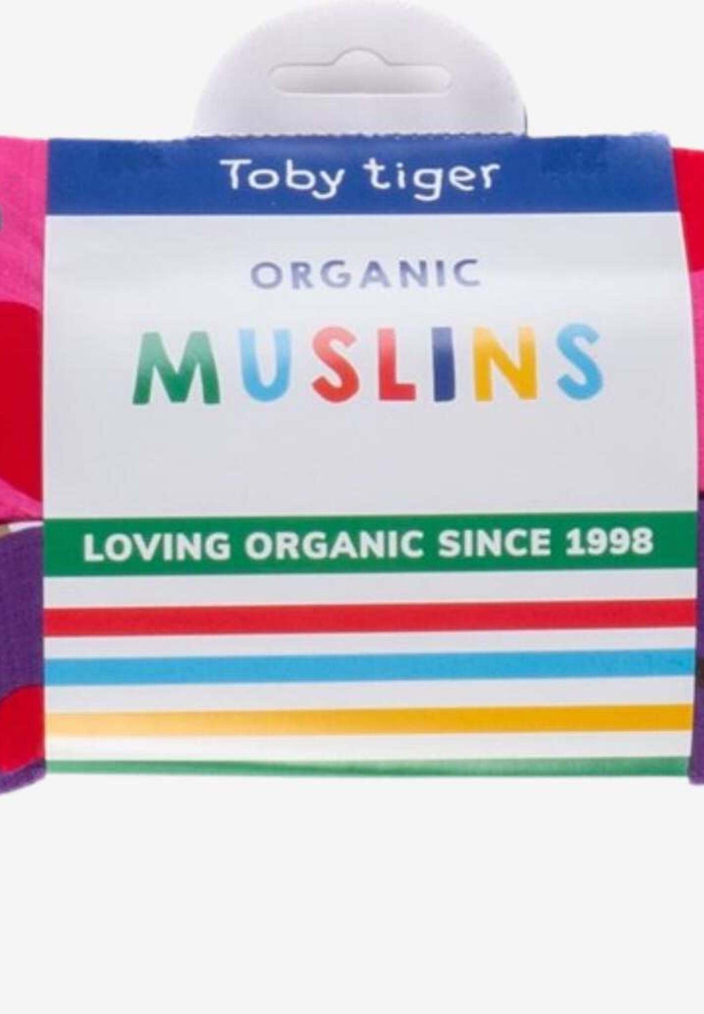 Bio Baumwoll - Mullwindeln 2er Pack mit Pferde Aufdruck - Toby Tiger GmbH