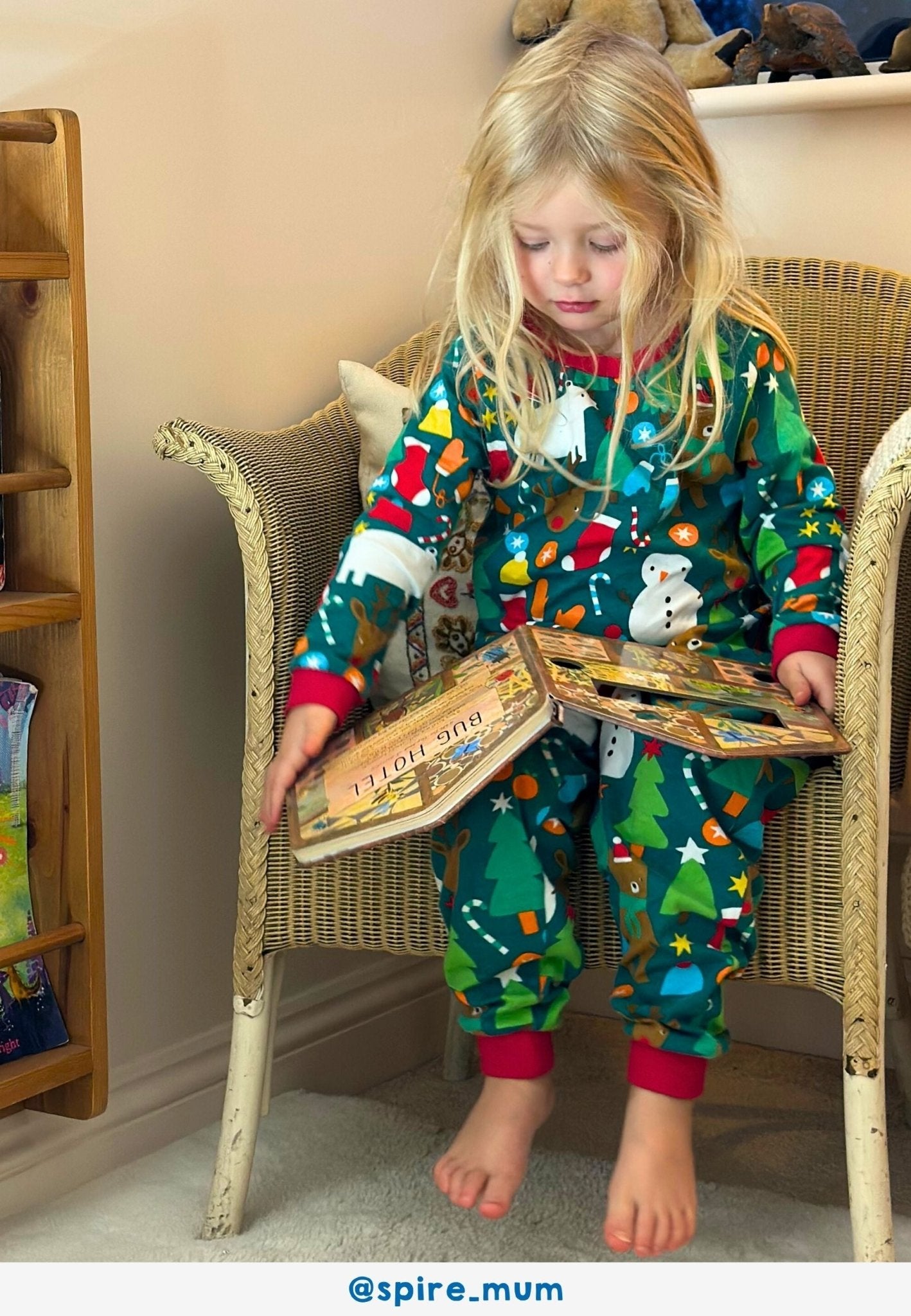 Kinder Schlafanzug Weihnachten – Weicher Frottee-Pyjama Mit Langarm & Langhose Für Jungen & Mädchen