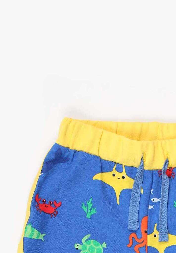 Bio Laufshorts mit Sealife - Applikation - Toby Tiger GmbH