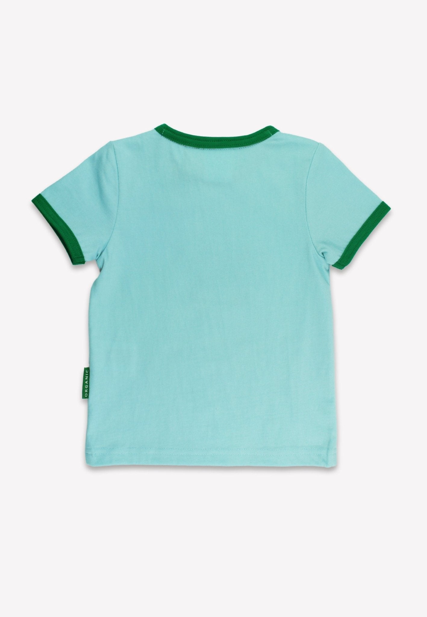 Bio - Baumwoll Kinder Shirt kurzarm mit Kuschelschaf - Applikation - Toby Tiger GmbH