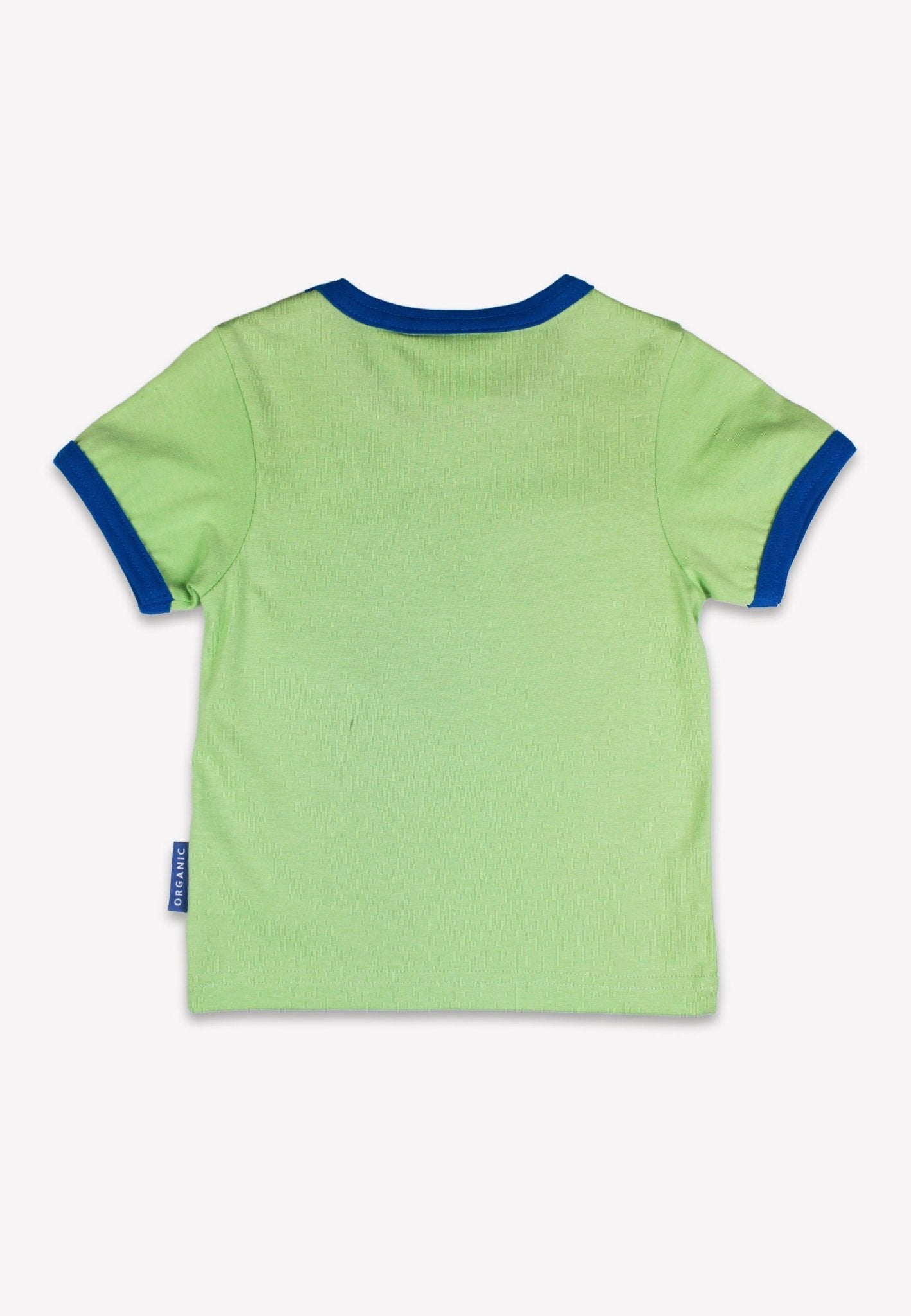 Bio - Baumwoll Kinder Shirt kurzarm mit Bauernhof - Applikation - Toby Tiger GmbH