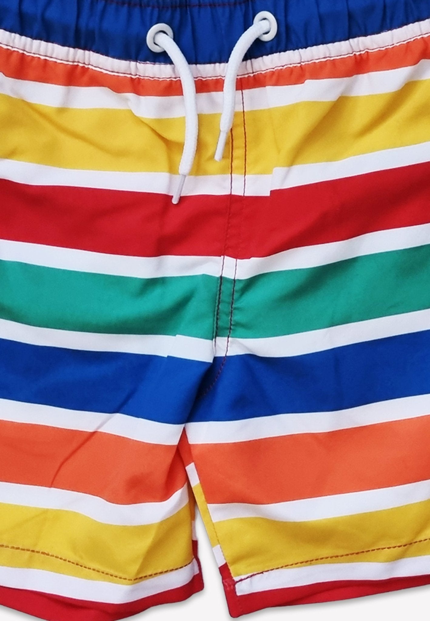 Kinder Schwimmshorts mit Happy Streifen, UV - Schutz UPF 50+ - Toby Tiger GmbH
