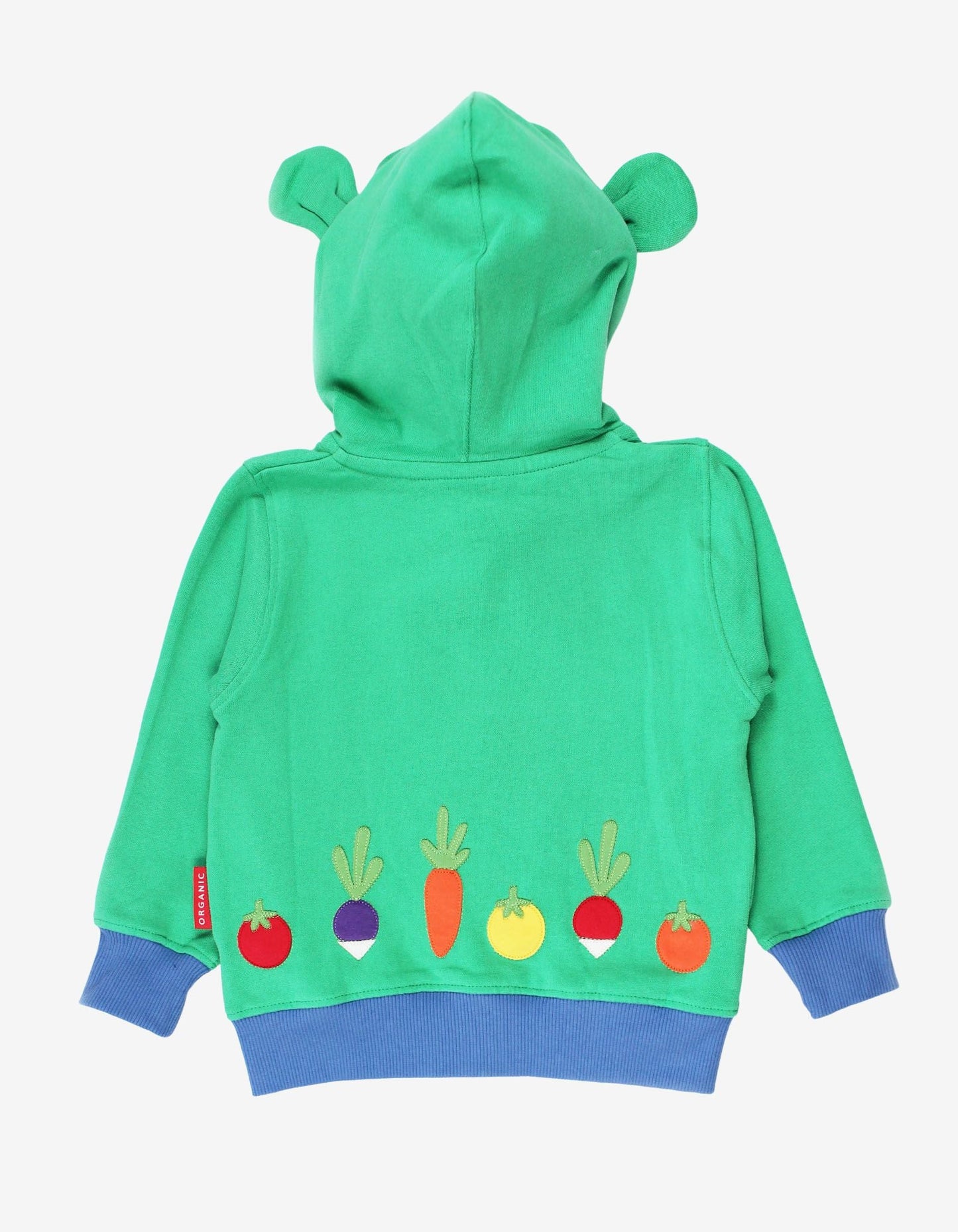 Bio - Hoodie mit Frosch - Applikation - Toby Tiger GmbH