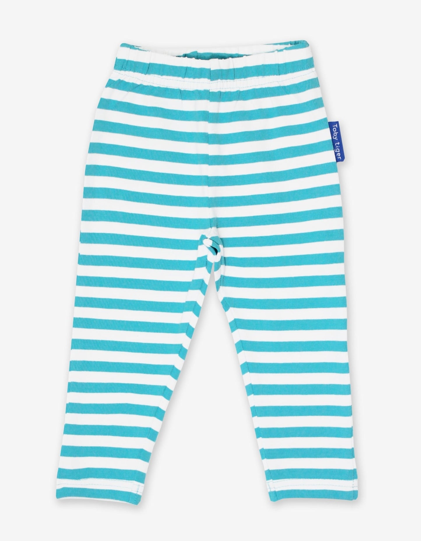 Bio Leggings blau gestreift im 2er Pack - Toby Tiger GmbH