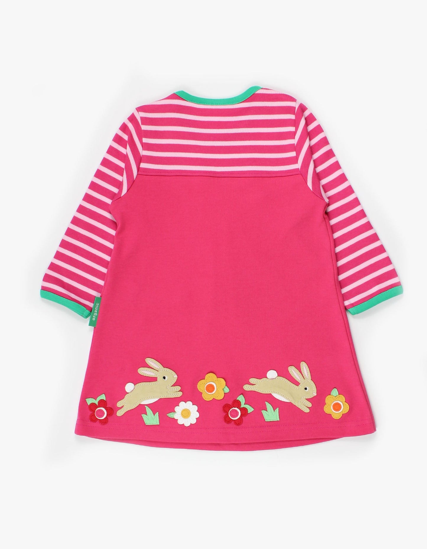 T-Shirt Kleid, Hasen - Applikation - Toby Tiger GmbH