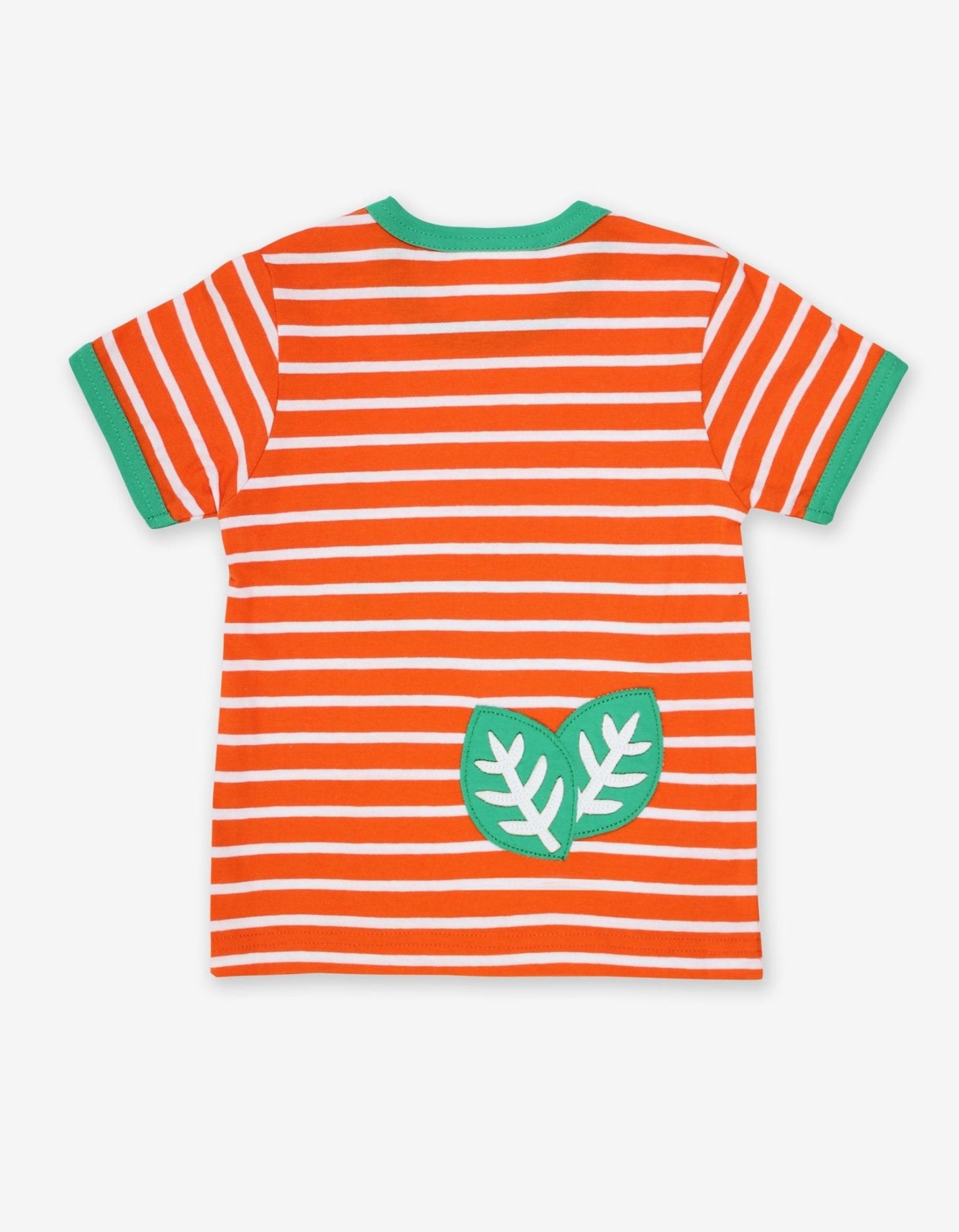 T-Shirt aus Bio Baumwolle mit Grashüpfer Applikation - Toby Tiger GmbH