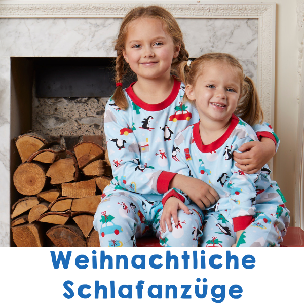 Weihnachtliche Schlafanzüge