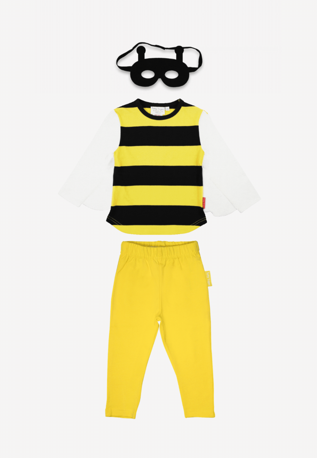 Organic Cotton Kids' Dressing Up Set, Bee with Leggings