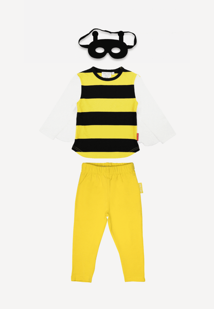 Organic Cotton Kids' Dressing Up Set, Bee with Leggings
