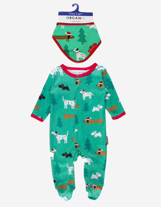 Bio Baumwolle "Christmas Dog" Baby Bundle - Toby Tiger GmbH Retail