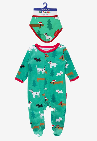 Bio Baumwolle "Christmas Dog" Baby Bundle - Toby Tiger GmbH