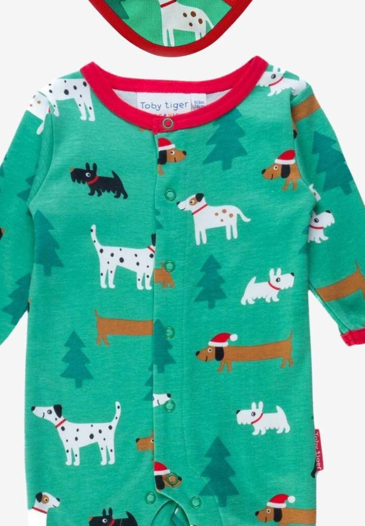 Bio Baumwolle "Christmas Dog" Baby Bundle - Toby Tiger GmbH