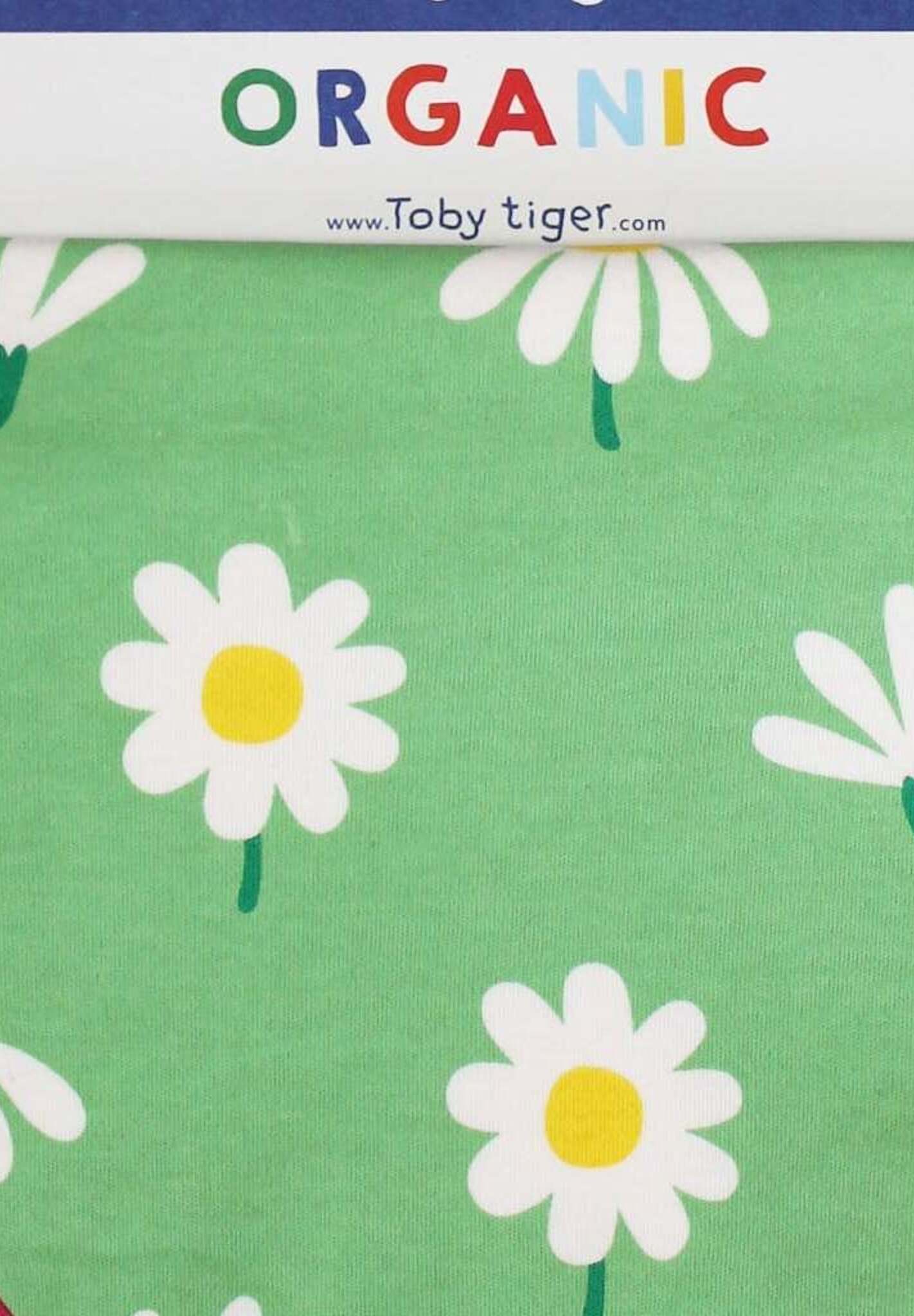 Bio Baby - Tuch mit Gänseblümchen Druck - Toby Tiger GmbH