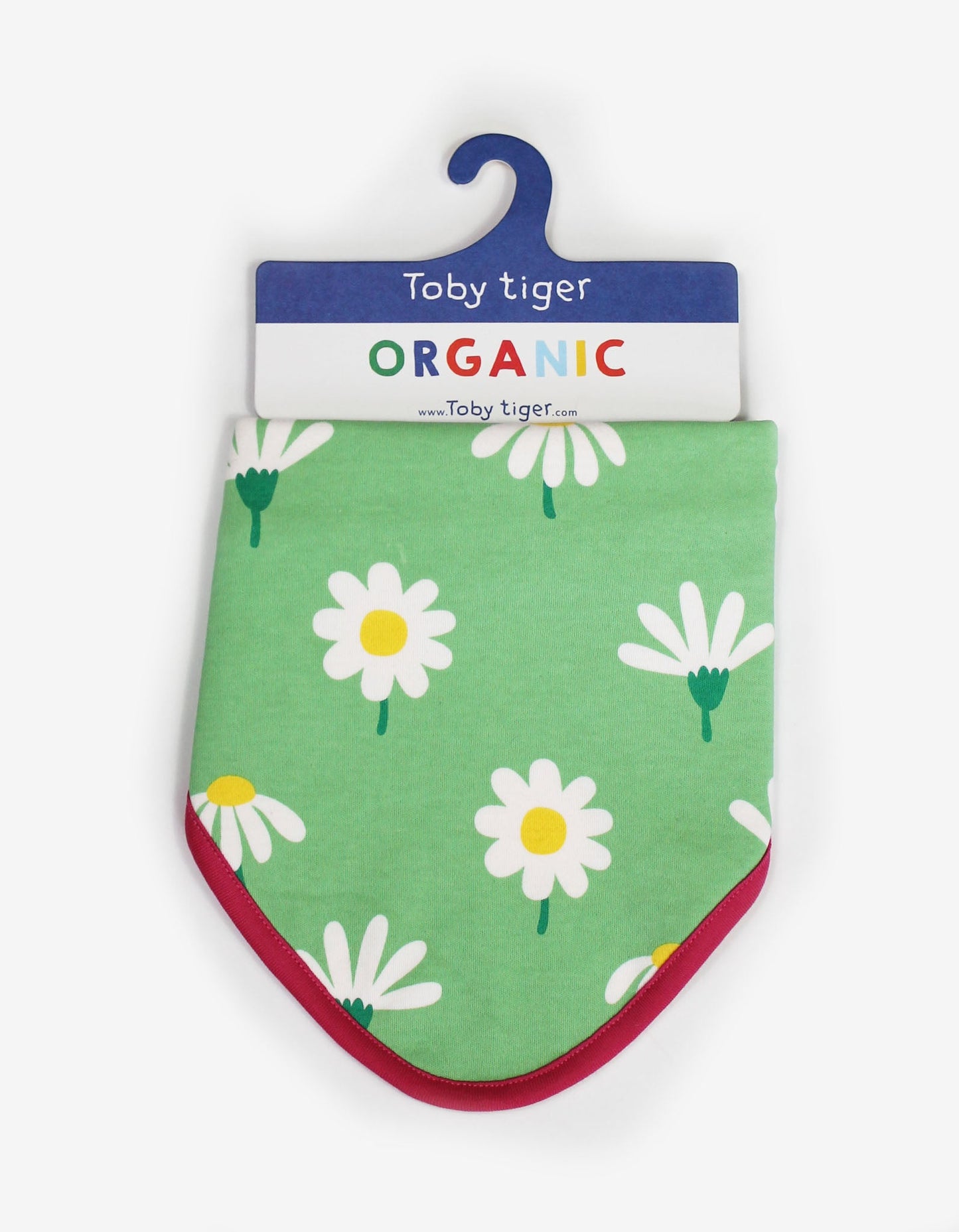 Bio Baby - Tuch mit Gänseblümchen Druck - Toby Tiger GmbH Retail