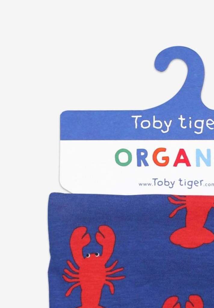 Bio Baby - Tuch mit Hummer - Motiv - Toby Tiger GmbH