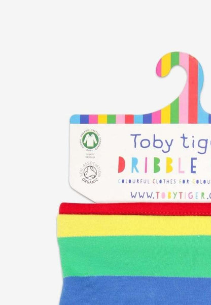 Bio Baby - Tuch mit bunten Streifen - Toby Tiger GmbH