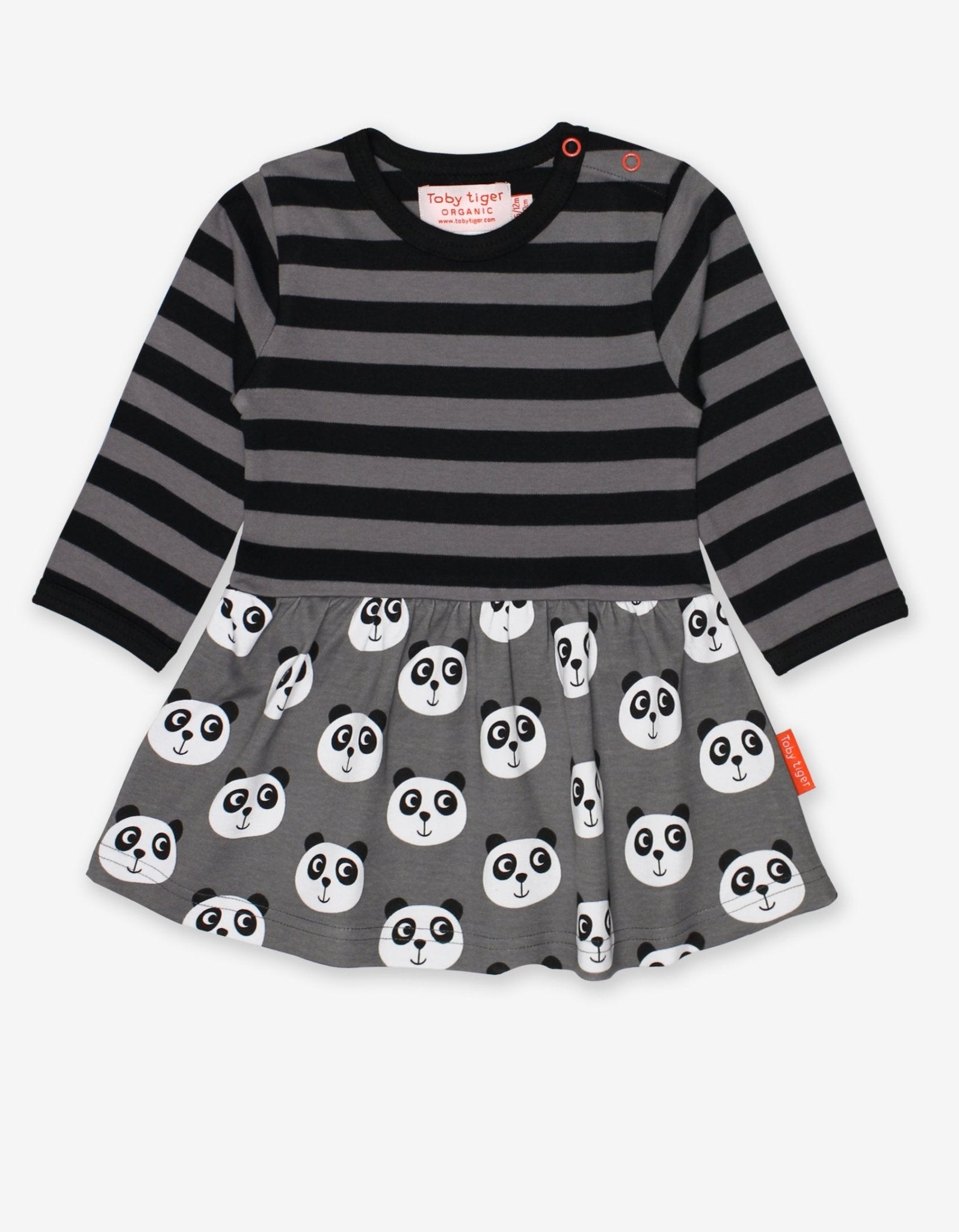 Bio Kleid mit Panda - Muster - Toby Tiger GmbH Retail