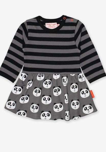 Bio Kleid mit Panda - Muster - Toby Tiger GmbH