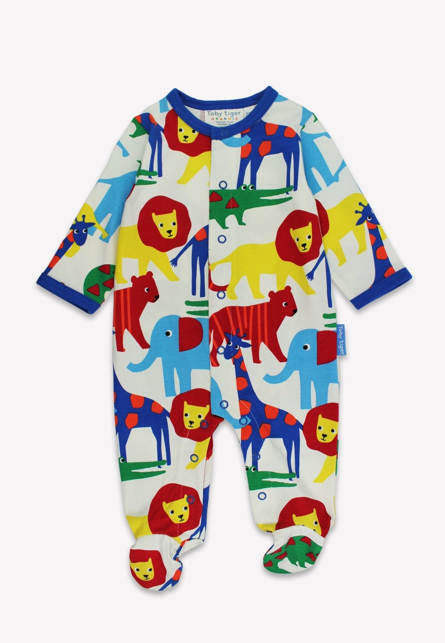 Bio - Baumwoll Baby Geschenkset mit Safari - Druck - Toby Tiger GmbH