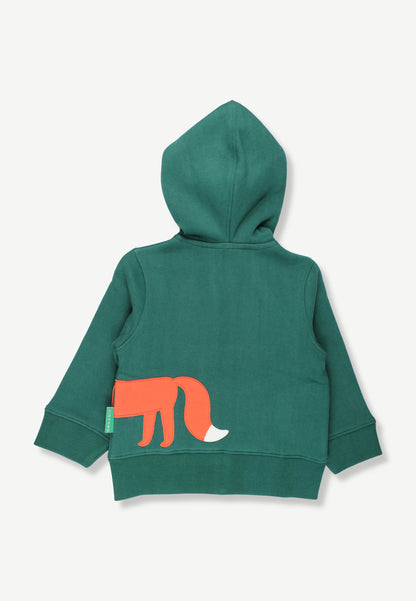 Bio-Baumwoll Kinder Sweatjacke mit Fuchs-Applikation