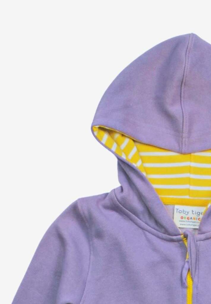 Hoodie mit Frühlings - Applikationen aus Bio Baumwolle - Toby Tiger GmbH