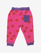 Load image into Gallery viewer, Organic joggers with apple print
