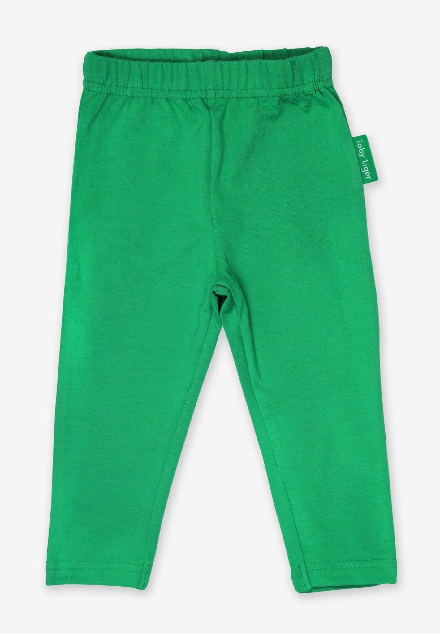 Bio-Baumwoll Kinder Leggings in Grün