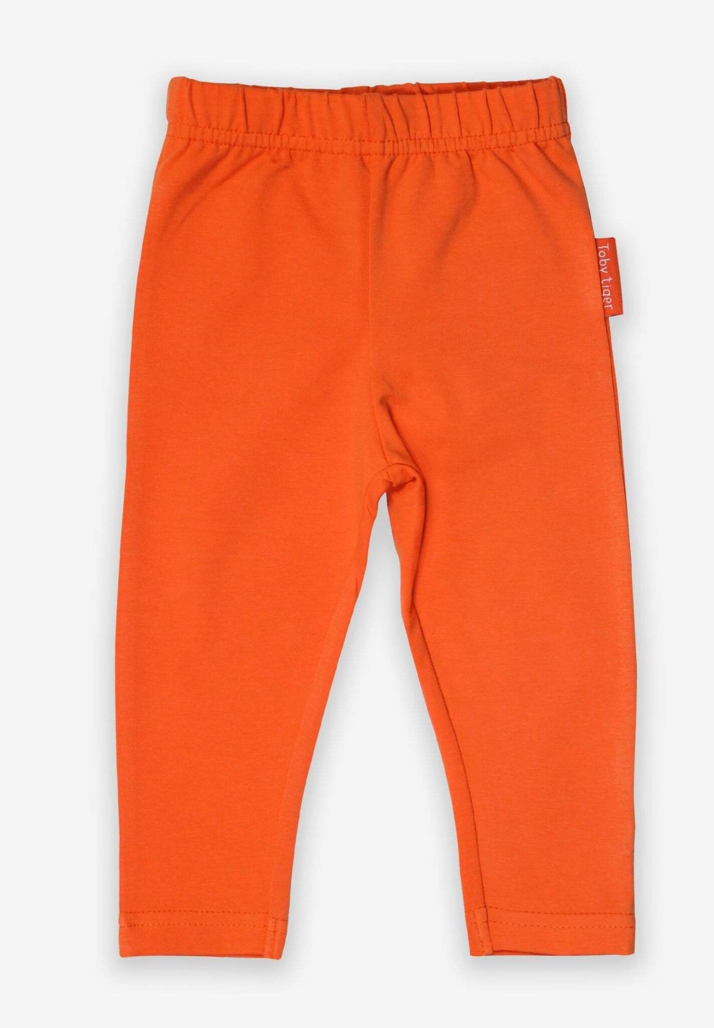 Bio Basic Leggings in orange - Toby Tiger GmbH