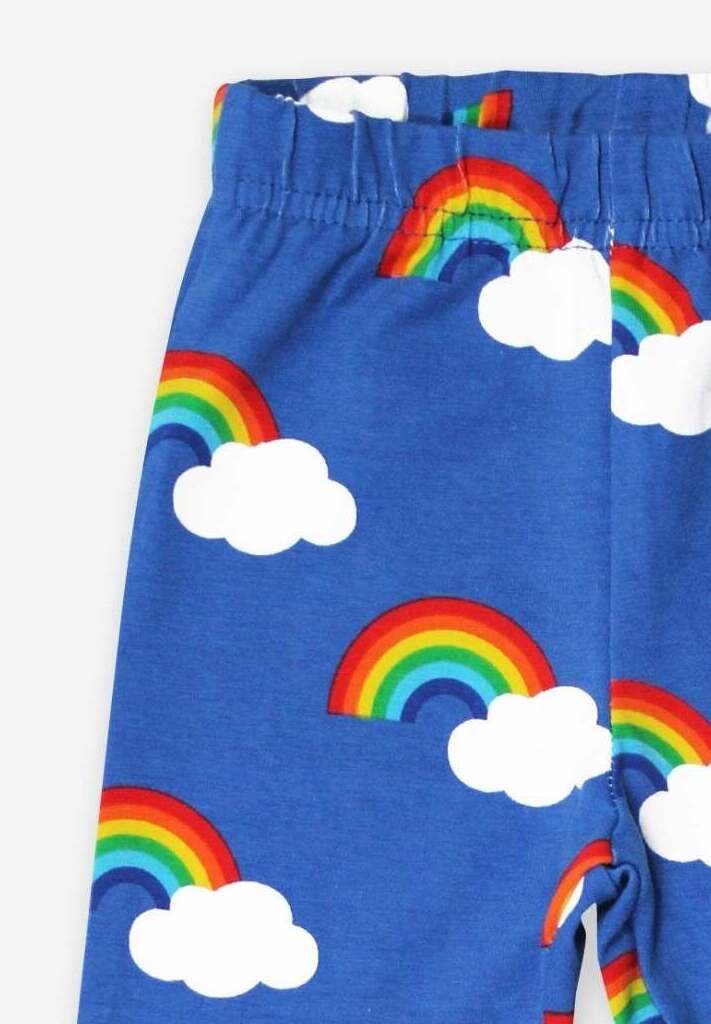 Bio Leggings mit Regenbogen - Allover - Toby Tiger GmbH