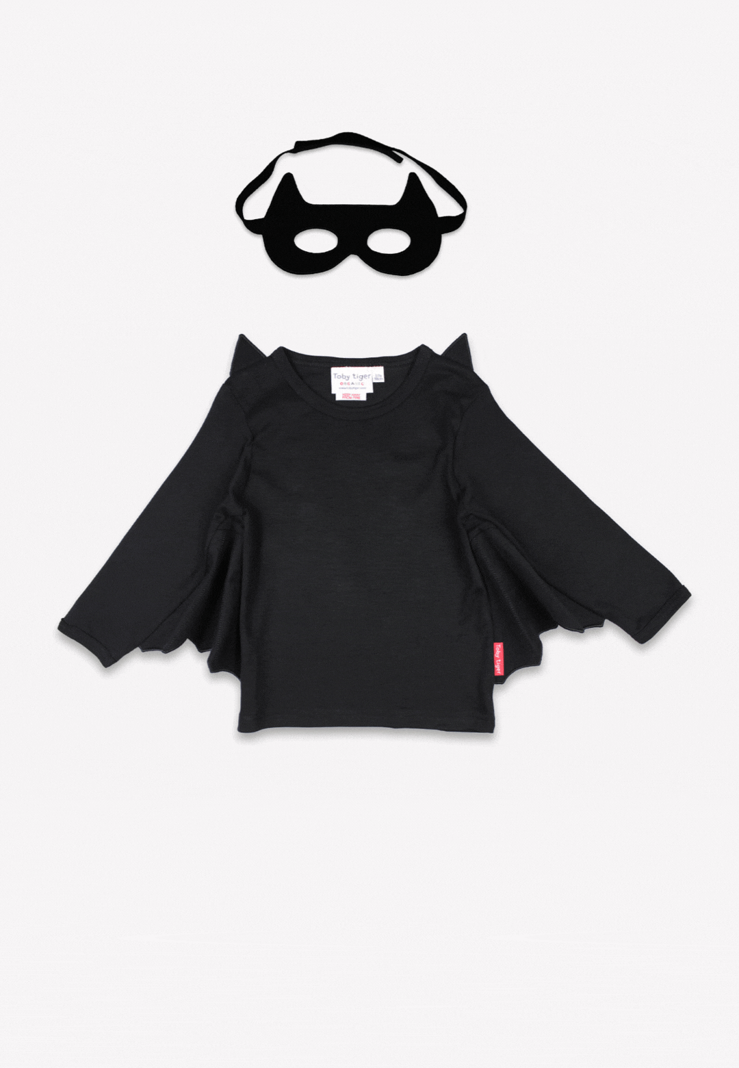 Bio-Baumwoll Kinder Verkleidungsset, Fledermaus