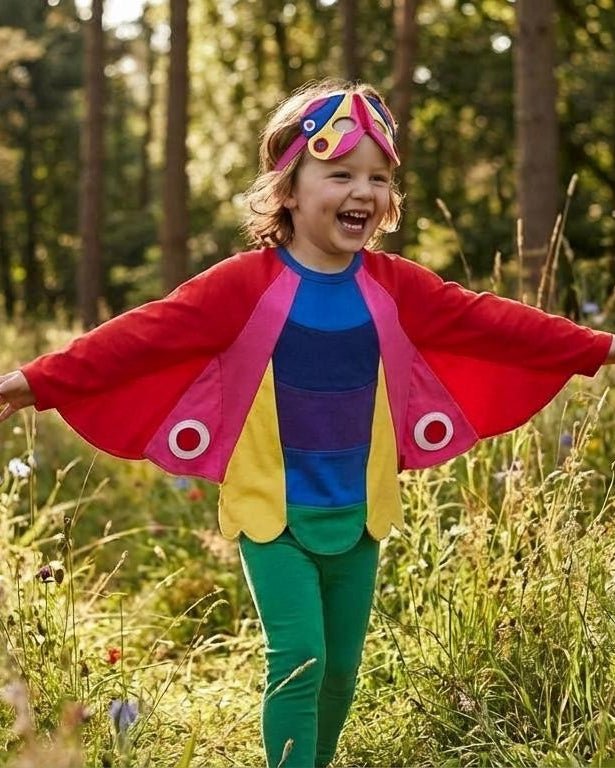 Bio - Baumwoll Kinder Verkleidungsset, Schmetterling - Toby Tiger GmbH