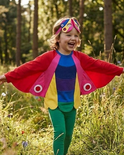 Bio - Baumwoll Kinder Verkleidungsset, Schmetterling - Toby Tiger GmbH