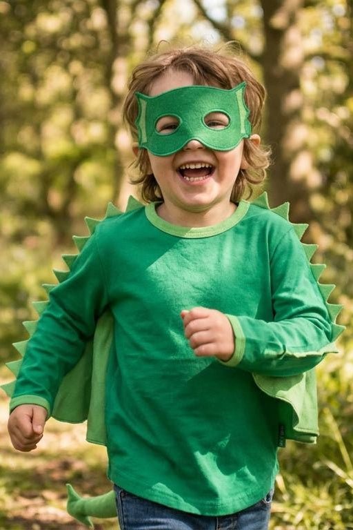 Bio - Baumwoll Kinder Verkleidungsset, Drache - Toby Tiger GmbH