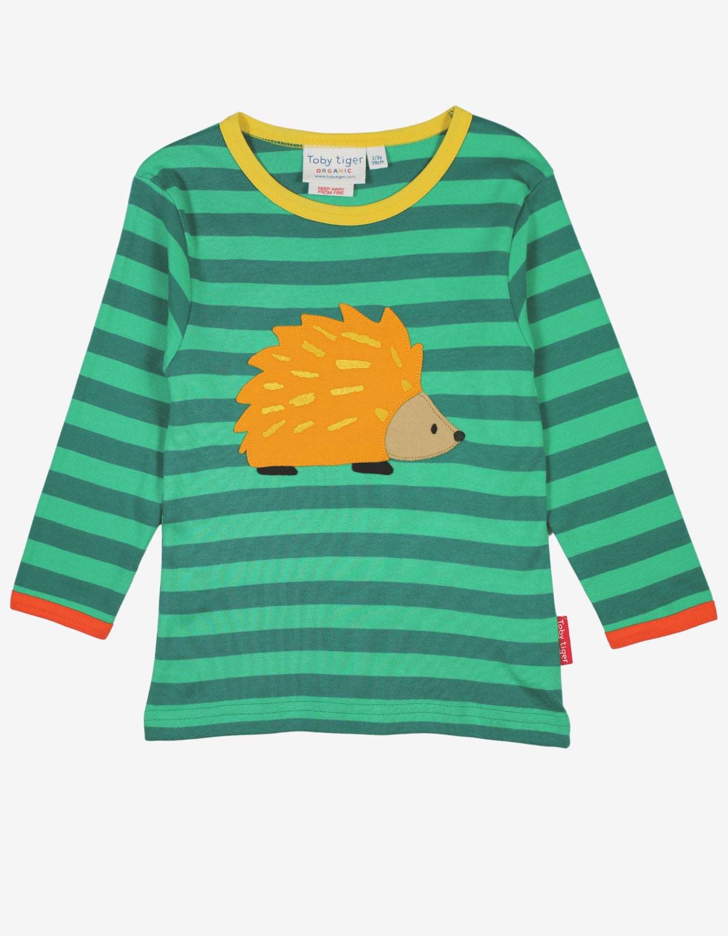 Bio Baumwoll - Langarmshirt mit Igel - Applikationen - Toby Tiger GmbH Retail