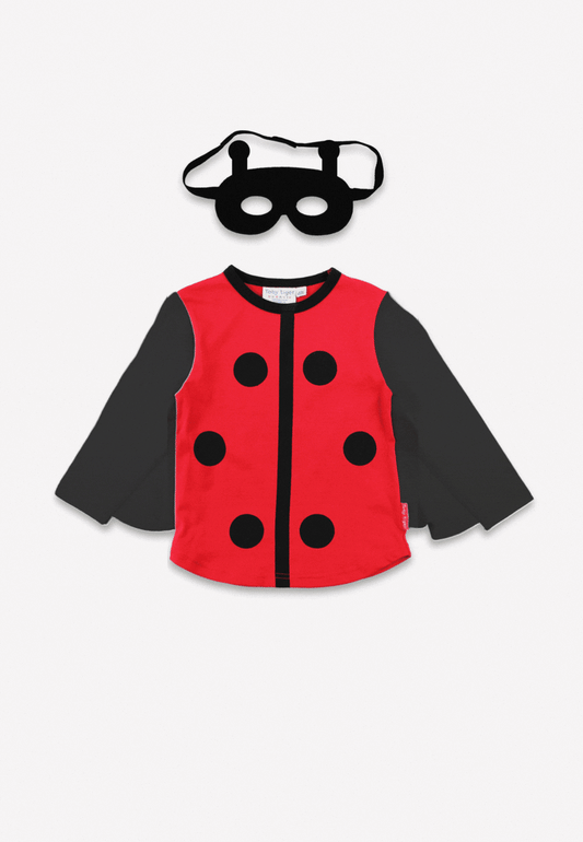 Bio-Baumwoll Kinder Verkleidungsset, Marienkäfer