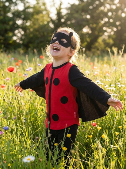 Bio - Baumwoll Kinder Verkleidungsset, Marienkäfer - Toby Tiger GmbH
