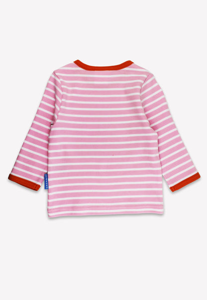 Bio-Baumwoll Kinder Shirt mit Brezel-Applikation