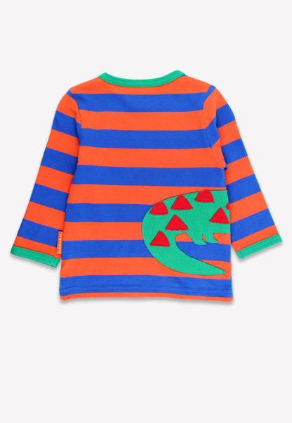 Bio-Baumwoll Kinder Shirt mit Krokodil-Applikation