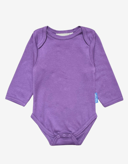 Baby Body mit Schlupfausschnitt in Lila aus Bio Baumwolle - Toby Tiger GmbH Retail