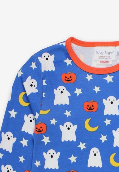 Langarmshirt mit Halloween Motiv aus Bio Baumwolle - Toby Tiger GmbH