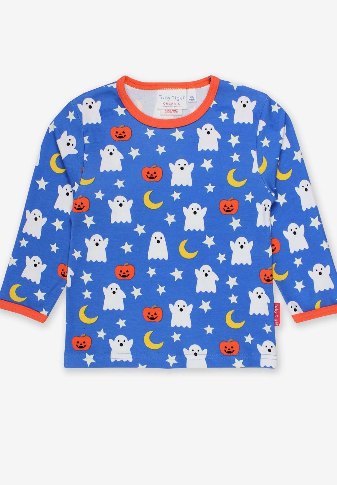 Langarmshirt mit Halloween Motiv aus Bio Baumwolle - Toby Tiger GmbH