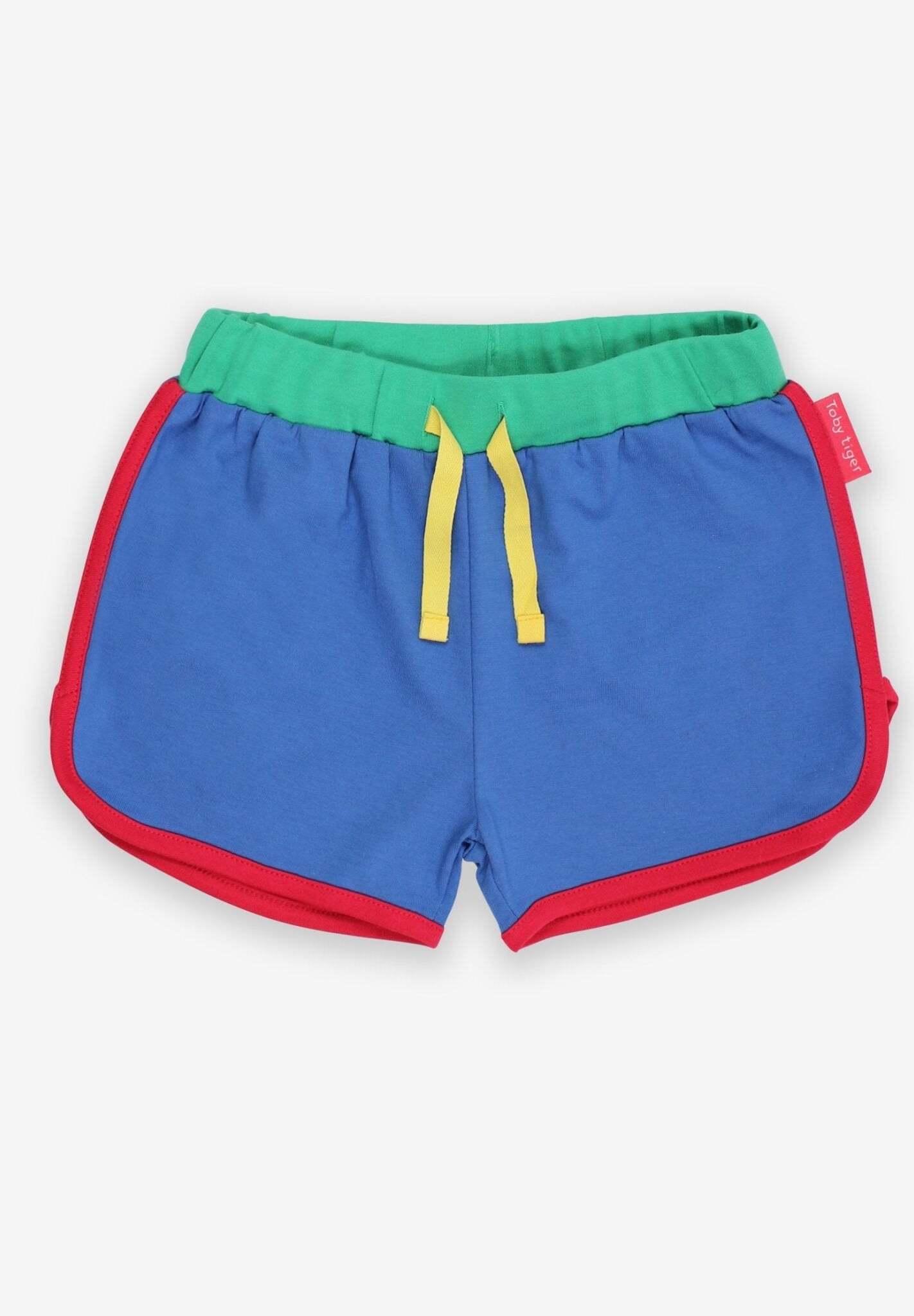 Jogging Shorts aus Bio Baumwolle in Blau - Toby Tiger GmbH