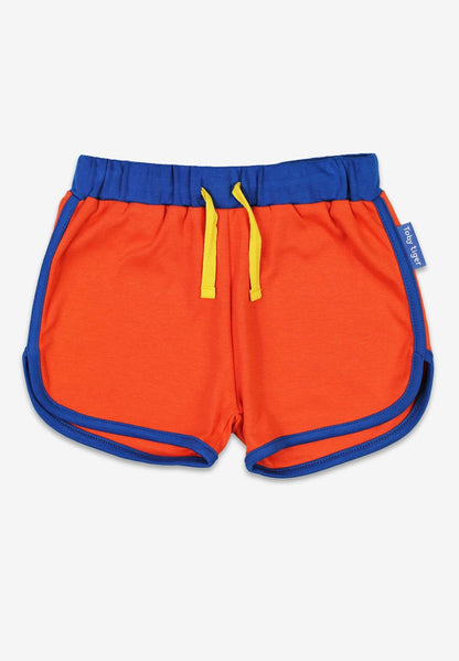 Jogging Shorts aus Bio Baumwolle in Orange - Toby Tiger GmbH