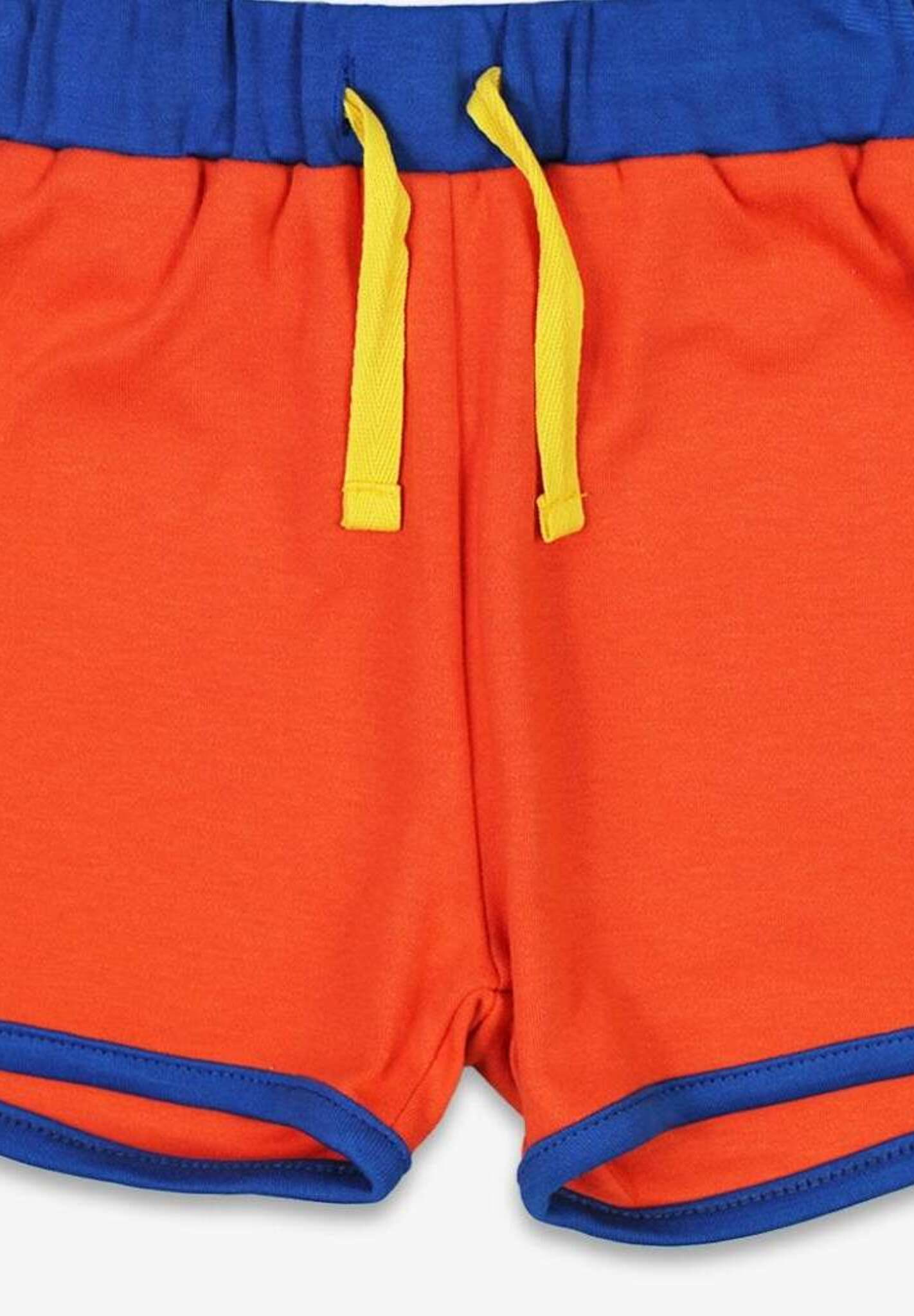 Jogging Shorts aus Bio Baumwolle in Orange - Toby Tiger GmbH