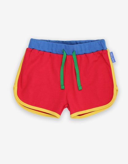 Jogging Shorts aus Bio Baumwolle in Rot - Toby Tiger GmbH Retail