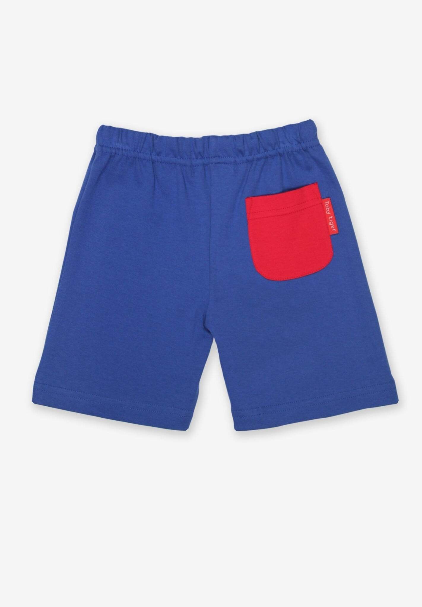 Shorts aus Bio Baumwolle in Blau - Toby Tiger GmbH